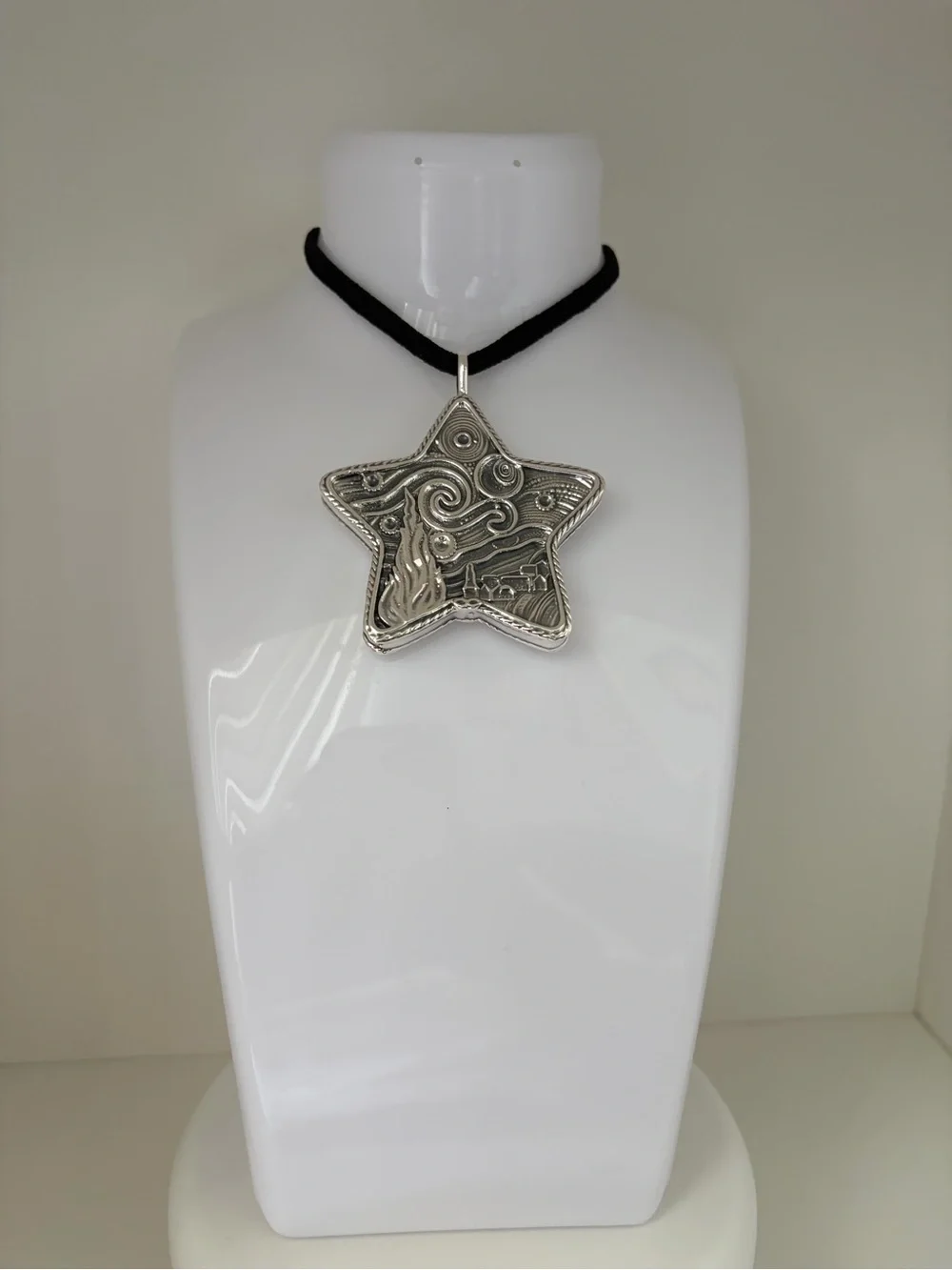 Sterling Silver 925 Starry Night Pendant (only) no Cord.
